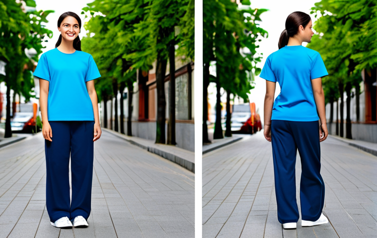 스파오의 여성 트레이닝 세트 추천 - ActiveFlex Ensemble**

A woman in a fully clothed, modest ActiveFlex Spao workout ensemble (leggings...